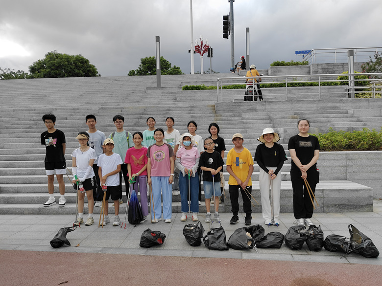 东莞市正德公益服务中心“绿莞家”暨“爱河护河 美化家园”随手捡跑活动